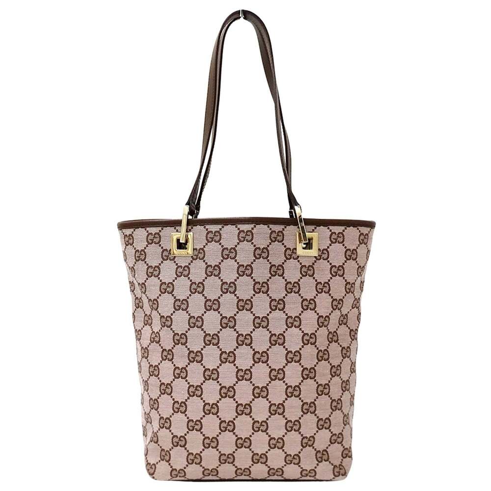 Gucci GUCCI Women's Handbag, Brand Tote Bag, GG Canvas, Pink Brown, 002・1099